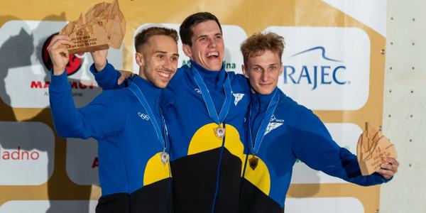 Скелелазіння. Українські спортсмени повністю захопили п&rsquo;єдестал Кубку Європи