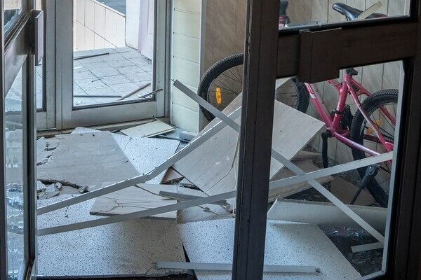 Ночной обстрел Одессы: получила повреждения пожарная часть