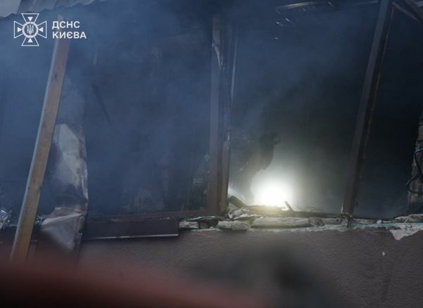 На&nbsp;Лук'янівку знову прилетіло: Київ став ціллю нічного ракетно-дронового удару росіян (фото, відео)