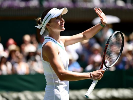 Світоліна перемогла на Вімблдоні незручну білоруску «без прапора» і пробилася до третього кола (відео)