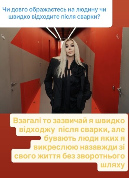 Люди, яких я&nbsp;викреслюю назавжди: Ірина Білик шокувала відвертістю