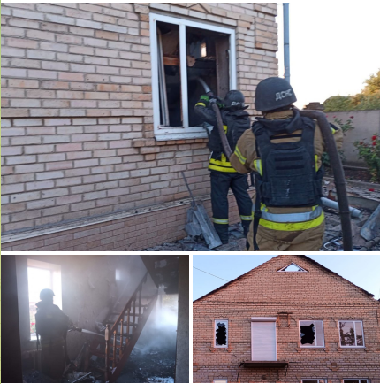 Будівлю школи та&nbsp;кілька багатоповерхівок пошкоджено у&nbsp;Сумах внаслідок нічної атаки дронів (фото, відео)