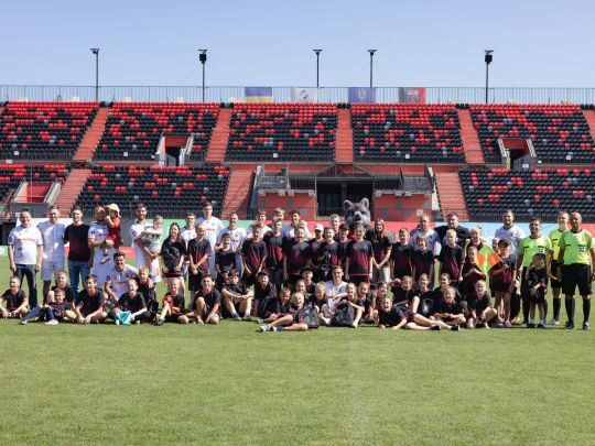 Павло Журило: &laquo;Через спорт і&nbsp;турботу ми&nbsp;підтримуємо дітей!&raquo; &mdash; у&nbsp;Рівному відбувся &laquo;День із&nbsp;командою Королів&raquo;