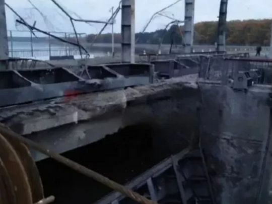Удар ЗСУ по&nbsp;греблі Білгородського водосховища несподівано вирішив проблему з&nbsp;водою на&nbsp;Донбасі