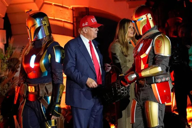 Дональд і&nbsp;Меланія Трамп відзначили Гелловін у&nbsp;Білому домі