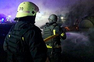Ночной дроновый удар по Одесчине: горелая автостоянка, есть погибшие (обновлено)