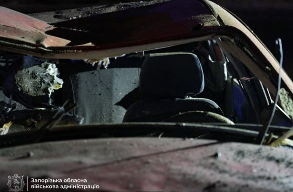 Під ранок ворог завдав удару по&nbsp;Запоріжжю: пошкоджено приватні будинки та&nbsp;багатоповерхівки, у&nbsp;місці &laquo;прильоту&raquo; пожежа (фото, відео)