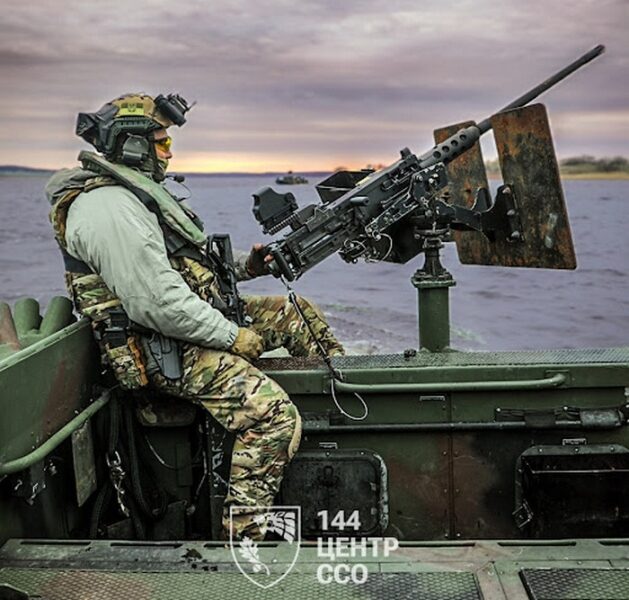 Річковий танк: у&nbsp;ССО показали спеціальну техніку для проведення операцій на&nbsp;річках