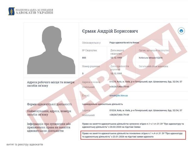 Взявся за&nbsp;старе: ЗМІ дізналися, чим займається Єрмак після звільнення з&nbsp;Офісу президента