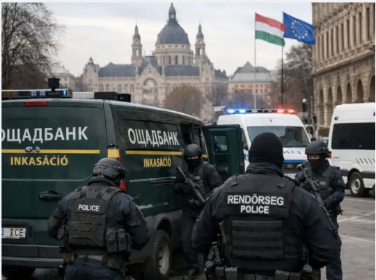 Угорська влада захопила в&nbsp;заручники громадян України: Сибіга про затримання в&nbsp;Будапешті інкасаторських машин &laquo;Ощадбанку&raquo;