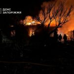 Вночі ворог масовано атакував безпілотниками Запоріжжя: у місті пожежі, є постраждалі (фото, відео)