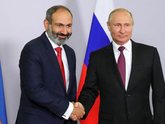 путін пригрозив Вірменії &laquo;українським сценарієм&raquo; через курс на&nbsp;ЄС