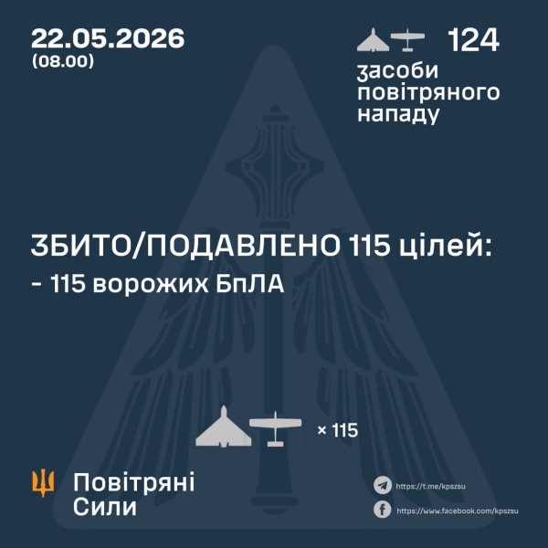 Сотні дронів не&nbsp;долетіли до&nbsp;цілей: Повітряні Сили розкрили подробиці нічної атаки (фото)